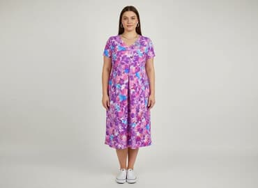 eleganckie ubrania plus size: Sukienka damska, rozmiar XL — 7