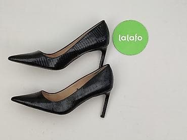 baleriny lidl: Czarne szpilki H&M dla kobiet - Rozmiar: 38 - Model: klasyczne — 2