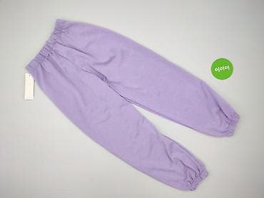 kapcie adamki: Damskie spodnie dresowe – lawendowe - Kolor: pastelowy fiolet — 3