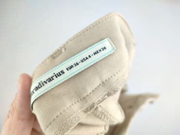 woskowane legginsy z wysokim stanem zara: Stradivarius, Лосини Спортивні жіночі, розмір S — 4