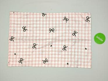 rzeczy na s: Poszewka dekoracyjna na poduszkę - Wzór: pastelowa różowo‑biała krata — 3