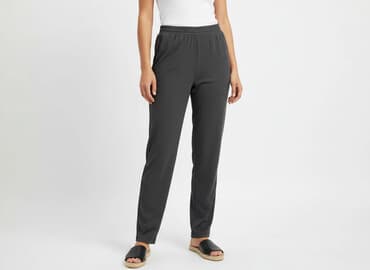 hello kitty spodnie shein: Shein, Material trousers for women, size L — 1