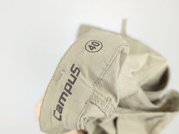 krótkie spodenki campus: Spodnie materiałowe damskie, rozmiar L — 4