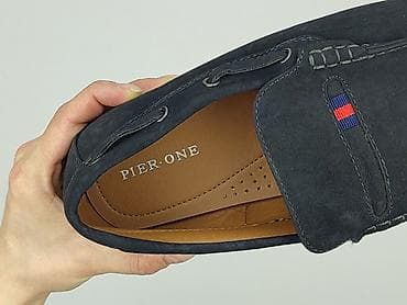 klapki plame: Pier One, Półbuty dla mężczyzn, rozmiar 40 — 6