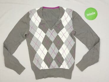 sweter z kwadratów: Sweter damski, rozmiar S — 2