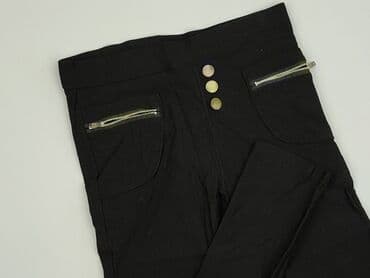 czarne legginsy sportowe z wysokim stanem: Legginsy Eleganckie damskie, rozmiar S — 1