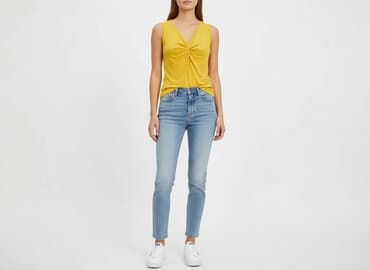 koszulka jedwabna intimissimi: Marks & Spencer, Top damski, rozmiar M — 7