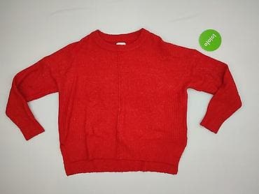 sweter czerwony: Sweter damski, rozmiar M — 2