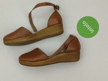 espadryle na koturnie klapki: Sandały damskie, 40 — 2