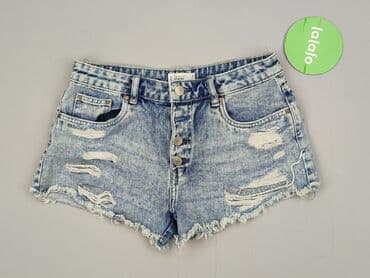 szorty jeansowe damskie szare: Denim, Szorty damskie, rozmiar XS — 2