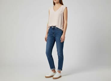 czarne prześwitujące bluzki: Bluzka damska, rozmiar M — 1