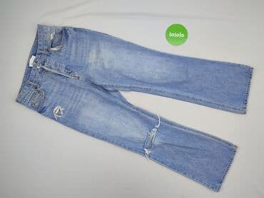 woskowane spodnie z wysokim stanem h m: H&M, Jeansy damskie, S — 2