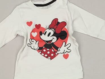 sukienka biala koronkowa: Blouse, Disney, 9-12 months, condition - Perfect — 1