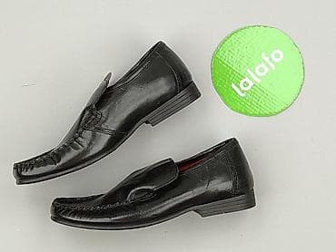 topy biale: Męskie mokasyny Red Tape - Klasyczne czarne mokasyny wsuwane - — 3