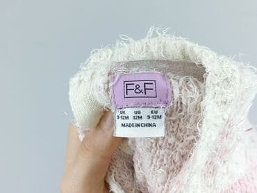monnari wyprzedaż kurtek zimowych: Sweter, F&F, 9-12 miesięcy, stan - Dobry — 4