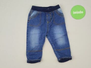 modne jeansy: Denim pants, St. Bernard, 9-12 months, condition - Good — 2