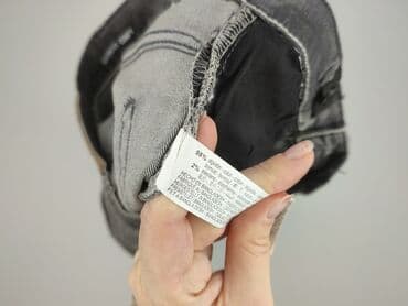 woskowane spodnie z wysokim stanem stradivarius: Spodnie jeansowe, Zara, 14 lat, 164, stan - Bardzo dobry — 5