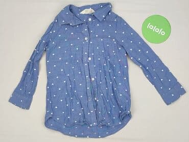 sukienka codzienna: Shirt 2-3 years, condition - Very good, pattern - Print, color - Blue — 2