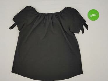 srebrne sukienki na imprezę: Women's blouse, size M (EU 38) — 2