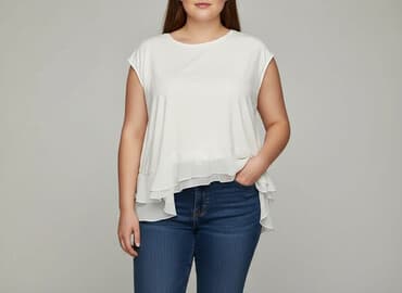 piękne bluzki dla puszystych: BODY FLIRT, Bluzka damska, rozmiar 9XL — 6