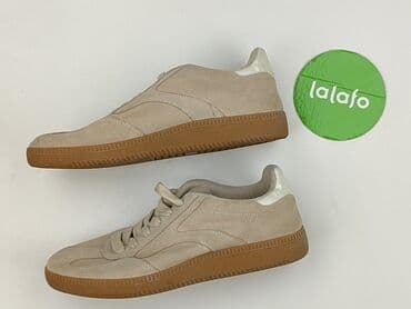 czarna sukienka i białe trampki: Sneakersy damskie, rozmiar 39 — 3