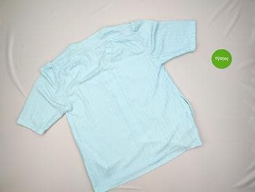 chabrowa bluzki plus size: Bluzka damska, rozmiar 5XL — 3