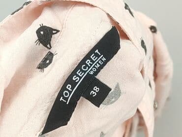 koszula satynowa rozowa: Top Secret, Koszula damska, rozmiar M — 5