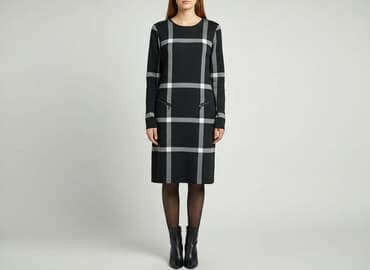 sukienka damska w kratę: Sukienka damska, rozmiar L — 6