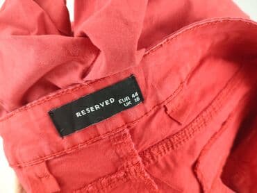 Women: Reserved, Material trousers for women, size 2XL (EU 44) — 5
