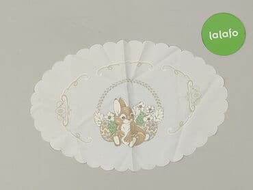 narzuta na łóżko: Serwetka 45 x 30, kolor - Biały, stan - Bardzo dobry — 3