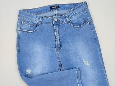 culotte jeans: Spodnie 3/4 damskie, rozmiar S — 1