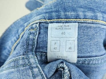 czapka z daszkiem wysoka: Spodnie 3/4 damskie, rozmiar M — 4