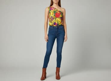 sukienka rozkloszowana dekolt łódka: Sukienka damska, rozmiar S — 5