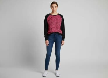 bluzy damskie z nadrukiem zwierząt: Chillin, Bluza damska
, rozmiar S — 6