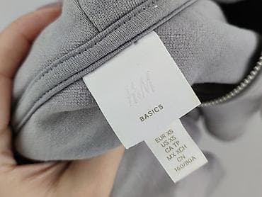 bluza leniwiec: H&M Basic, Bluza z kapturem damska, rozmiar XS — 4