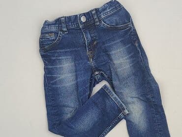 legginsy eskadron: Spodnie jeansowe, H&M, 2-3 lat, 98, stan - Bardzo dobry — 2