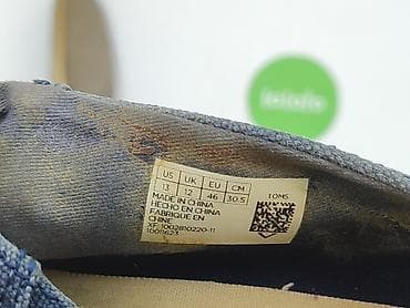 shoes esprit: Męskie espadryle TOMS - Model: klasyczne slip-on - Rozmiar: EU 46 (US — 4