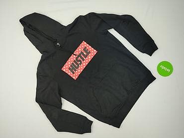 ubrania plus size: FSBN, Bluza z kapturem dla mężczyzn, rozmiar S — 2