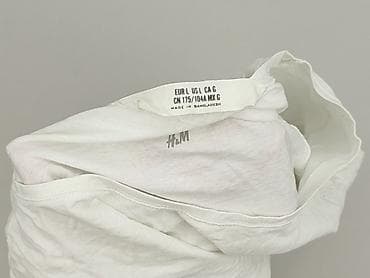 t shirt basic hm: H&M L.O.G.G., T-shirt damski, rozmiar L — 4