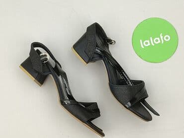 kozaki na koturnie lasocki: Sandały damskie, 36 — 2