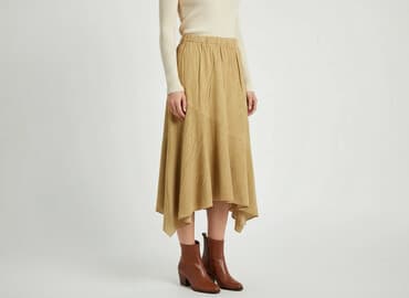 spódnice zamszowa allegro: Spódnica damska, rozmiar S — 1