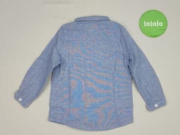 Kids' Clothes: Shirt 1.5-2 years, condition - Very good, pattern - Without pattern, color - Blue — 3