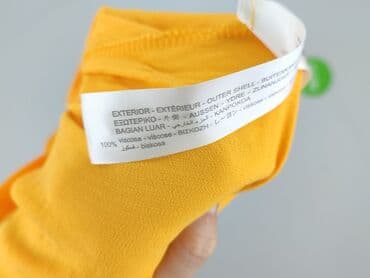 jaki kolor rajstop do złotej sukienki: Bershka, Sukienka damska, M — 5