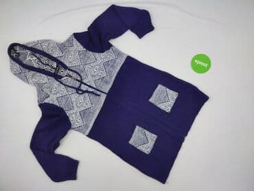 narzutka z kapturem damska: Kardigan damski, rozmiar L — 2