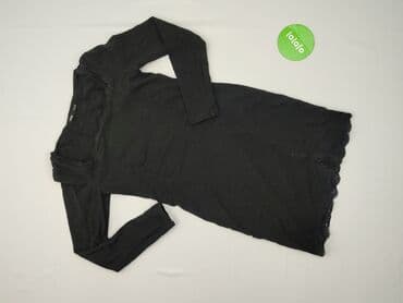 czarna sukienka z długim rękawem sinsay: Sinsay, Sukienka damska, rozmiar M — 2