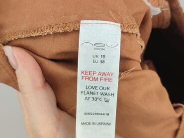 czerwone chinosy damskie: New Look, Spodnie materiałowe damskie, rozmiar M — 5