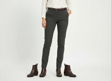 ccc buty ocieplane: Spodnie materiałowe damskie, rozmiar S — 5