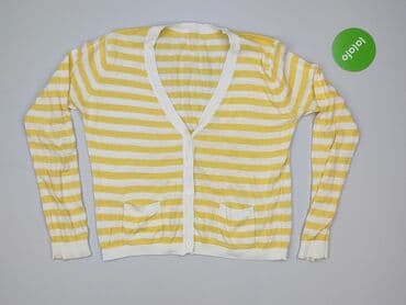 sweter w paski: Papaya, Kardigan damski, rozmiar M — 2