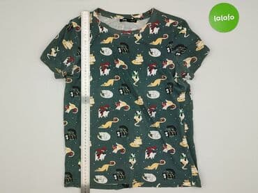 koszulka z kotem sinsay: Sinsay, T-shirt damski, rozmiar S — 3