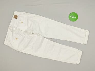 biale buty skarpetkowe: Kiomi, Spodnie materiałowe damskie, rozmiar S — 4